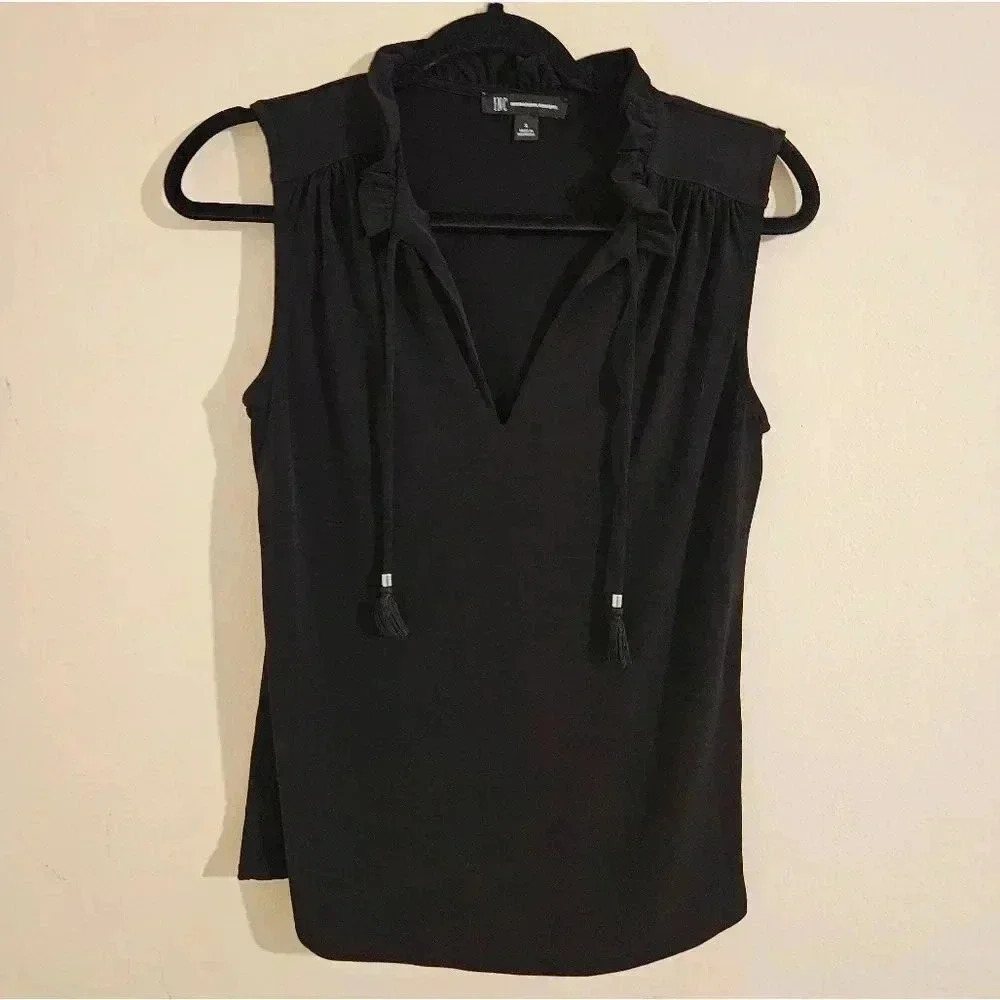 INC Ruffle Top Blouse